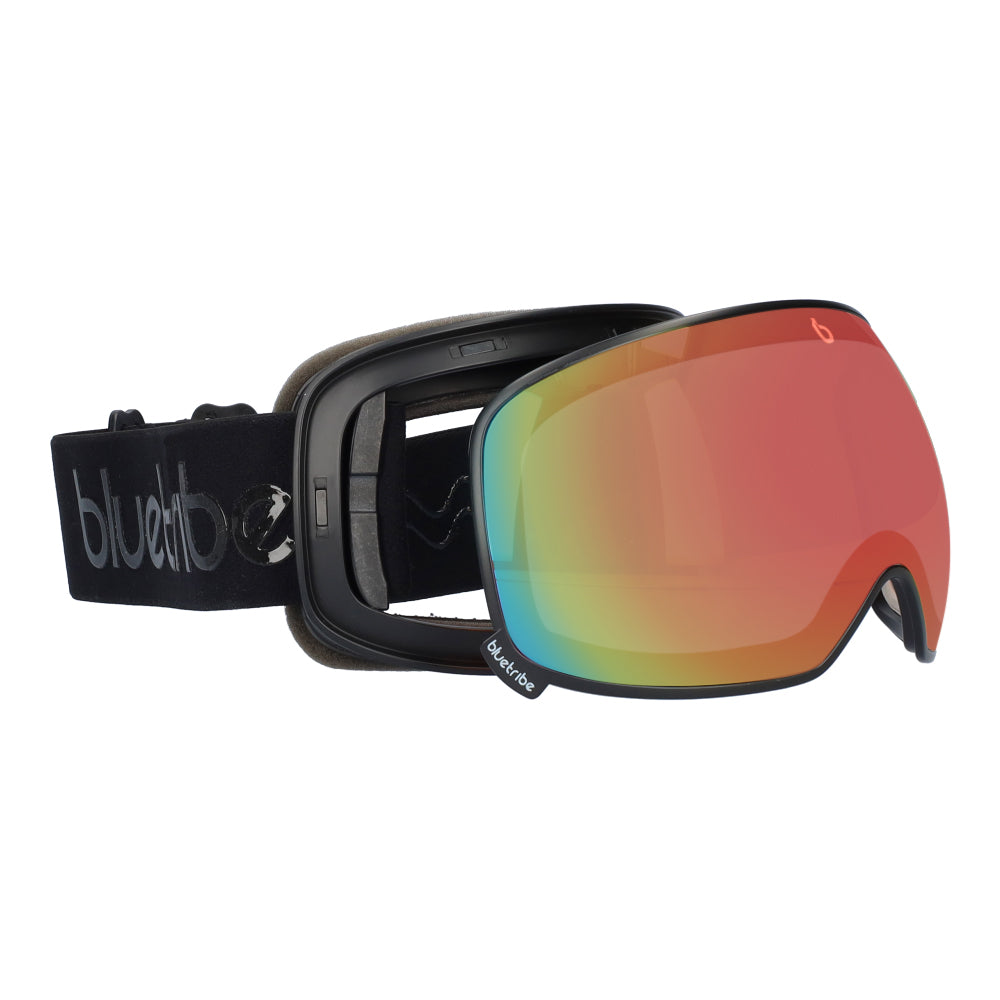 Ultra Black/ Rainbow double lens | Skibril- Snowboard Bril