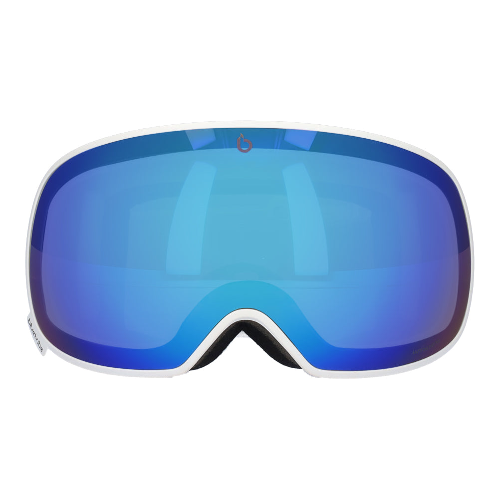 Ultra White/Blue double lens | Skibril- Snowboard Bril