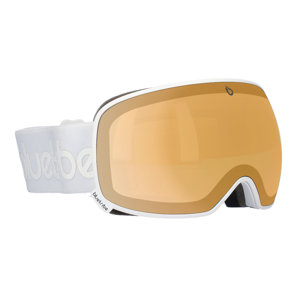 Ultra White/Blue double lens | Skibril- Snowboard Bril