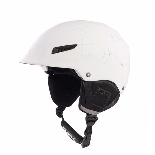 White Ski Helmet - Snowcat by bluetribe